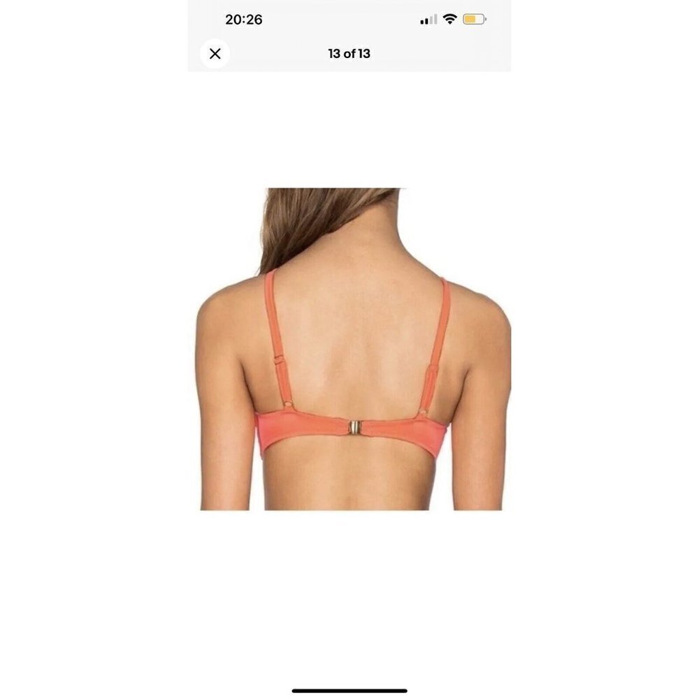 Nwt L’Agent by Agent Provocateur Adrina Swim Bikini Top Sexy Seductive XS 1C - Picture 3 of 7